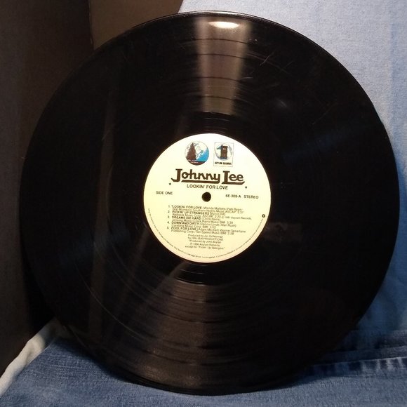 Johnny Lee Lookin' For Love 1980 Vinyl Record - Picture 3 of 4